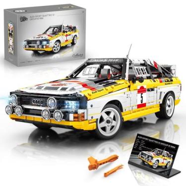 Imagem de Kit de Veículo de Brinquedo MOCBURIKU Audi Sport Quattro S1 1:8