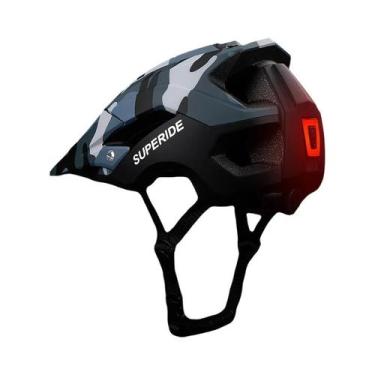 Imagem de Capacete Ultraleve Anti-Impacto DH MTB Para Homens E Mulheres Com Luz 
