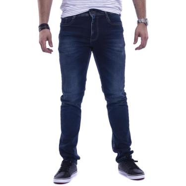 Imagem de Calça Masculina Slim Jeans Estonado Visual Jeans-Masculino