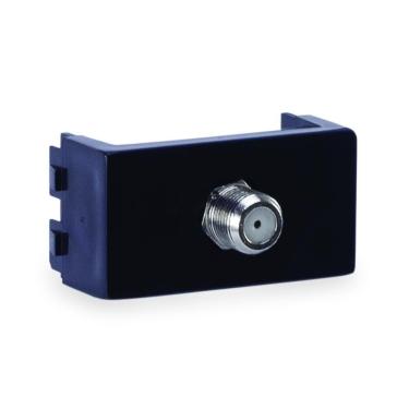 Imagem de Módulo Tomada Tv Preto Force Line