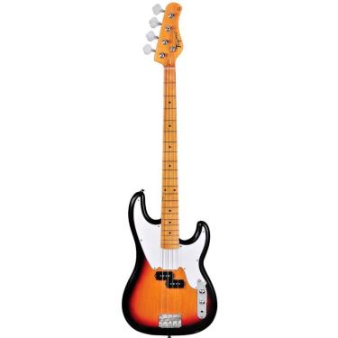 Imagem de Contrabaixo 4C Tagima Tw 66 Woodstock Escudo Branco Sb - Sunburst