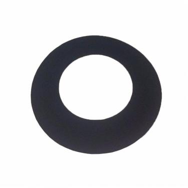 Imagem de Anel De Acabamento Preto Para Laje Ou Parede Para Dutos De 130 Mm De Diâmetro