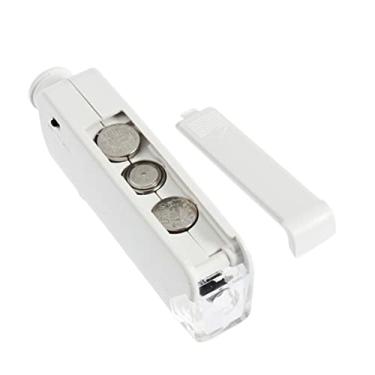 Imagem de Kit de acessórios para microscópio portátil 160X-200X ampliação zoom lente LED luz iluminada ampliação microscópio Slides