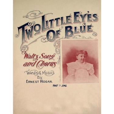 Imagem de Two Little Eyes of Blue - Waltz, Song and Chorus - Sheet Music for Voice and Piano
