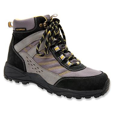 Imagem de Drew Glacier Botas femininas de caminhada impermeáveis com cadarço, Preto, 11.5 X-Wide