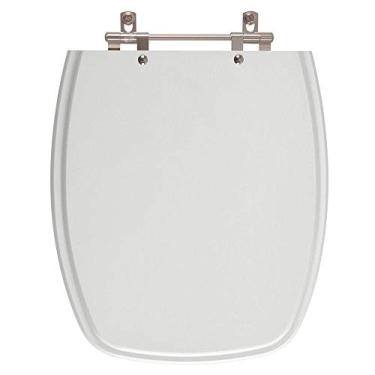 Imagem de Assento Sanitario Poliester Palladium Cinza Prata para vaso Celite