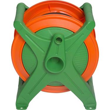 Imagem de Conjunto Enrolador de Mangueira 20m e Acessórios 36x29,5x40cm Verde Ergo