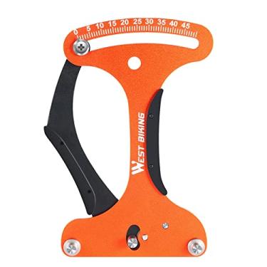 Imagem de Tingpai Medidor de tensão de de bicicleta C b dor de tensão de bicicleta Tensiômetro liga de alumínio fer menta de reparo de roda de bicicleta
