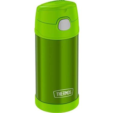 Imagem de Garrafinha Infantil Térmica Funtainer Orlando Verde Limão 355ml