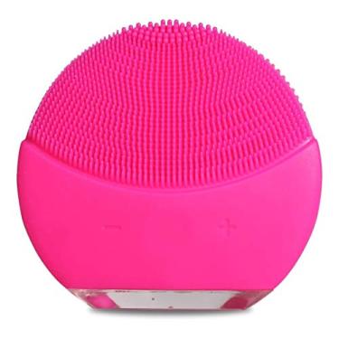 Imagem de Esponja Elétrica Facial Para Massagem E Limpeza C/Usb e Pino - (Rosa Pink)
