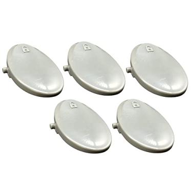 Imagem de Kit com 5un Botão Tecla Cinza Trava do Recipiente Aspirador Electrolux Power Speed STK15 A22780401