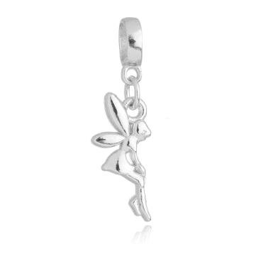 Imagem de Berloque Fada Sininho Banhado a Prata 925