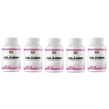 Imagem de 5 Frascos De Colageno Hidrolisado Com Vitamina C - Natuforme