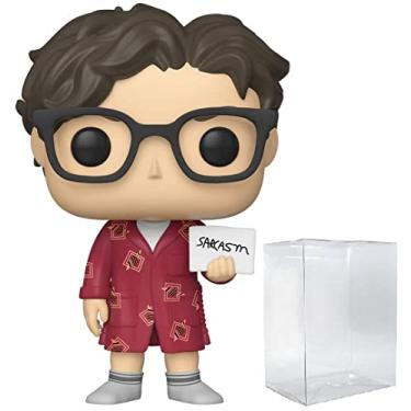Imagem de Funko Pop Big Bang Theory - Boneco de vinil Leonard Hofstadter (incluído com caixa protetora compatível)