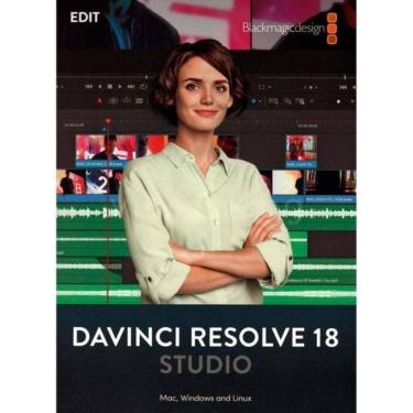Imagem de Blackmagic Davinci Resolve 18 Studio - (Dv/Resstud) 