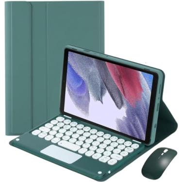 Imagem de Capa teclado for Xieomi Pad 6 / Pad 6 Pro 11 polegadas Teclado Bluetooth com trackpad, teclado magnético fino removível, Mouse Bluetooth, Green