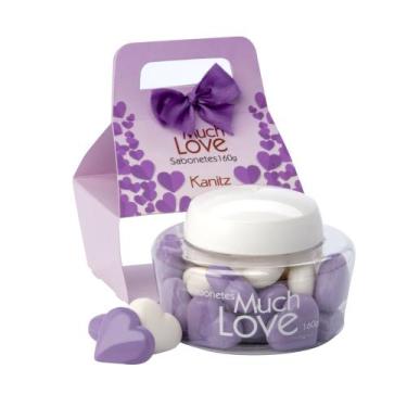 Imagem de Sabonete Much Love Mini Coração Lilac 160G - Kanitz