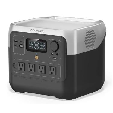 Imagem de EF ECOFLOW Portable Power Station RIVER 2 Pro, 768Wh LiFePO4 Battery, 70 Min Fast Charging, 4X800W (X-Boost 1600W) AC Outlets, for Home Use Black