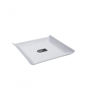 Imagem de Prato Quadrado Casual Pequeno Cozy 16 X 16 X 2,5 Cm Branco Coza