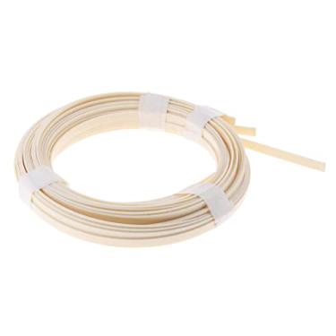 Imagem de LoveinDIY 10 pçs Faixa de guitarra com acabamento Luthier Edge 1650 X 7 X 1,5 mm - Cor bege, conforme descrito