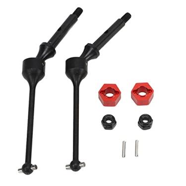 Imagem de Eixo de Acionamento Traseiro Rc Cvd, Peças de Atualização de Carro Rc Aço Mip20060 Eixo de Transmissão Traseiro Rc para Carro Losi 1/18 Mini B Mini T 2.0 Rc (Preto)