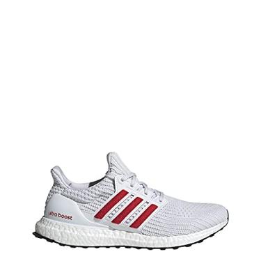Imagem de adidas Tênis de basquete masculino Hoops 2.0 Mid, Branco/Vermelho-fy9336, 39