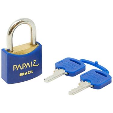 Imagem de Cadeado Color Line, Papaiz, CR30, Azul