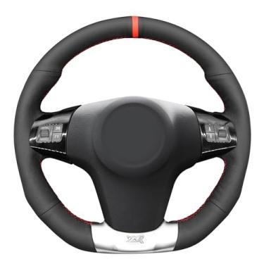 Imagem de MEWANT Capa de volante costurada à mão para Opel Corsa (D) OPC 2007-2015 Acessórios de volante para Opel Corsa (D) OPC 2007-2015