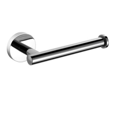 Imagem de Kit de acessórios de banheiro preto fosco, conjunto de hardware de aço inoxidável dourado, suporte de rolo de papel higiênico, gancho para robe, toalheiro, 1