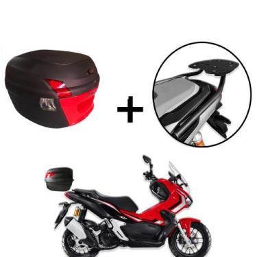 Imagem de Baú 34 litros Awa Proos com Bagageiro para HONDA ADV 2021-2023, Vermel