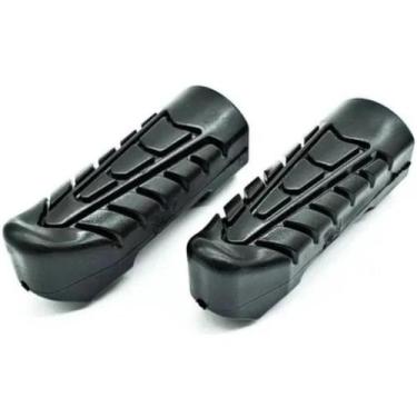 Imagem de Par de Borracha do Estribo Dianteiro TITAN / FAN 160 - Loja Duas Rodas