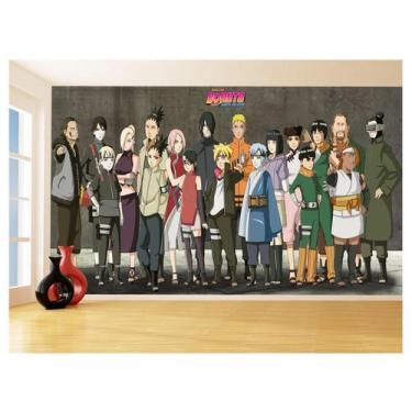 Imagem de Papel De Parede Anime Naruto Mangá Desenho Art 3,5M Nrt11 - Você Decor