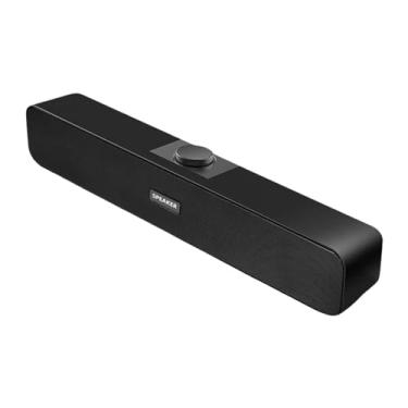 Imagem de BaotyJie Alto-falante de Mesa Soundbar Portátil 80Hz-18KHz Resposta de Frequência Subwoofer Acessórios para Teatro Computador Projetores TV Casa