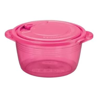 Imagem de Mini Panela Para Micro-ondas Freezer - 850ml - Nitron, Roxo Claro