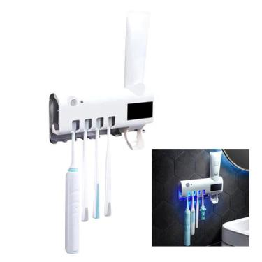 Imagem de Dispensador Automático de Pasta com Suporte para Escovas UV - FSS Vari
