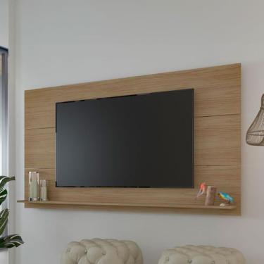 Imagem de Painel para TV Até 60 Polegadas Slim Carvalho C/ Suporte para TV - Art