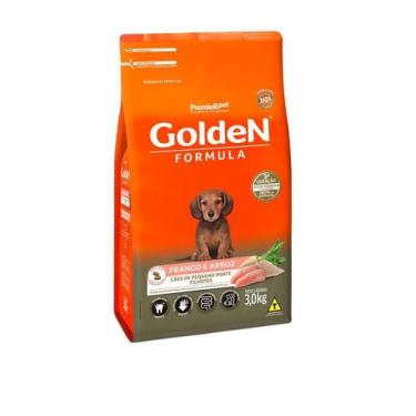 Imagem de Ração Golden Formula Filhote Mini Bits Frango E Arroz 3 Kg