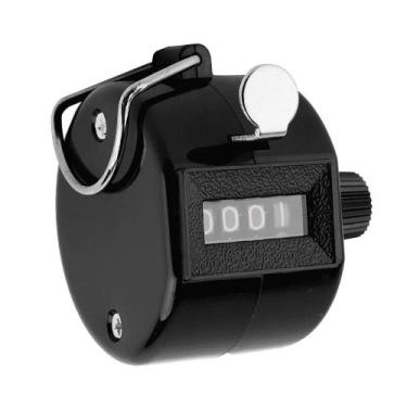 Imagem de Contador Manual De Pessoas 4 Dígito Controle Entrada Rápido Eficiente 