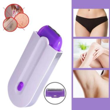 Imagem de Depilador Aparelho Remove Pelos Íntimos Sem Dor Portátil - Star Capas 