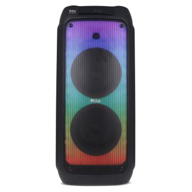 Imagem de Caixa de Som Amplificada Philco PCX10100 com Bluetooth, Radio FM, Ex Bass, Iluminação LED, Controle Remoto e até 20h de bateria - 1500W
