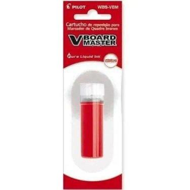 Imagem de Refil Para Marcador V-Board Master (Quadro Branco) - Pilot, Vermelho