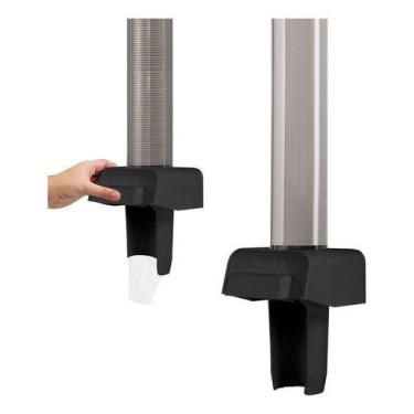 Imagem de Dispenser de Copos Água 150ml a 200Mml Nobre - Preto