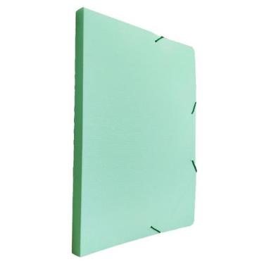 Imagem de Pasta Aba Elástica Organizadora de Papel A4 2cm Oficio Dello Escolar E