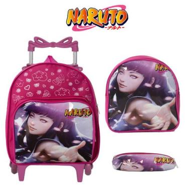 Imagem de Mochila Infantil Rodinha Creche Hinata Menina Envio Imediato - TOYS 2U