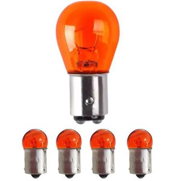 Imagem de Lampada Pisca + Lampada Freio Ambar Pop 110, Fan 125 14 à 18 - IMPORTA