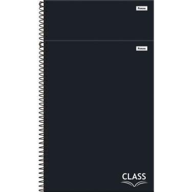 Imagem de Kit 2 Caderno 1 materia Universitario Preto Class Foroni Capa dura