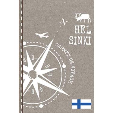 Imagem de Helsinki Carnet de Voyage: Cahier de Voyageurs Dot Grid Pointillé A5 - Dotted Journal de bord pour Ecrir. Livre pour l'écriture, dessiner. Souvenirs d'activités vacances - Notebook á points