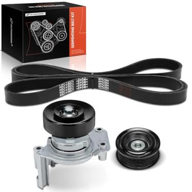 Imagem de A-Premium Kit de transmissão de correia serpentina do motor compatível com carros Toyota - Tundra 2000 2001 2002-4.7L