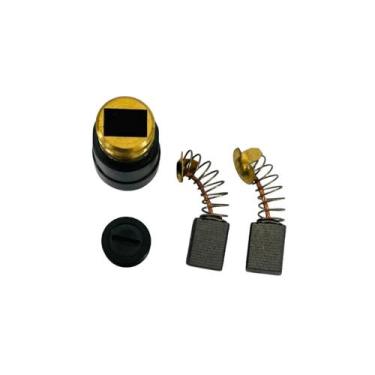 Imagem de Kit Escovas Com Alojamento P/ Desempenadeira MDE Menegotti, Jogo Escov