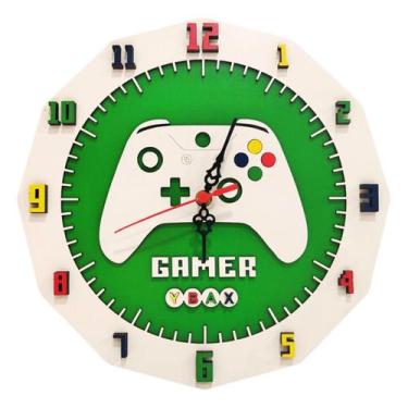 Imagem de Relógio Gamer, Relogio de parede, Gamer, Video Game, MOD01 - Ecolaser